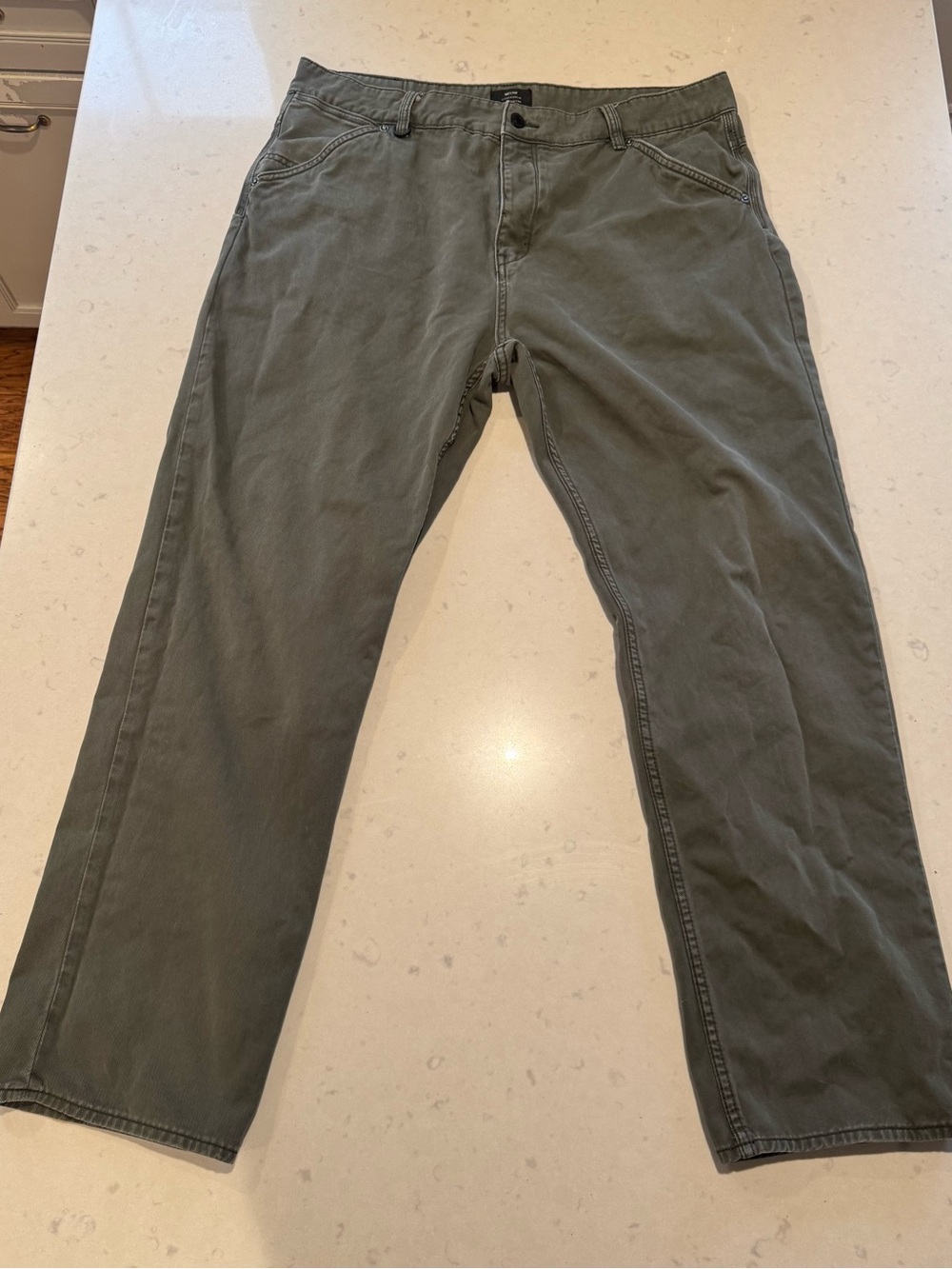 Neuw Olive Green Liam Loose Pants